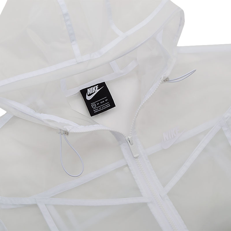 Куртка Nike W NSW WR JKT TRANSPARENT Жіноча р.XS Білий