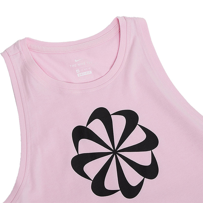 Майка Nike W NK DRY TANK DFC ICON CLASH Жіноча р.XS Рожевий/Чорний
