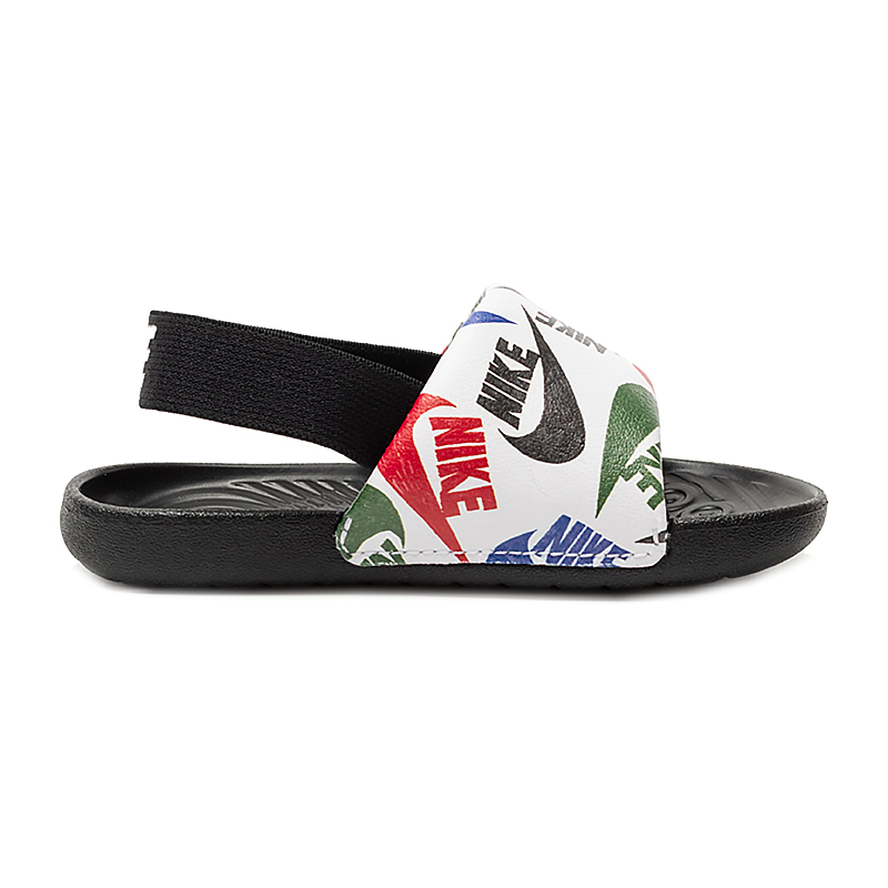 Тапочки Nike KAWA SLIDE SE JDI (TD) Хлопчик (3-8) р.25 Чорний/Комбінований