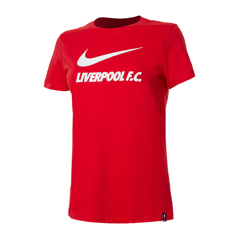 Футболка Nike LFC W NK TEE TRN GROUND Жіноча р.S Білий/Червоний