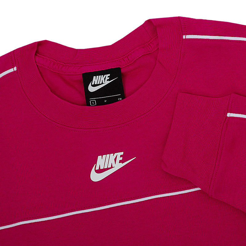 Толстовка Nike W NSW MLNM ESSNTL FLC CREW Жіноча р.S Рожевий