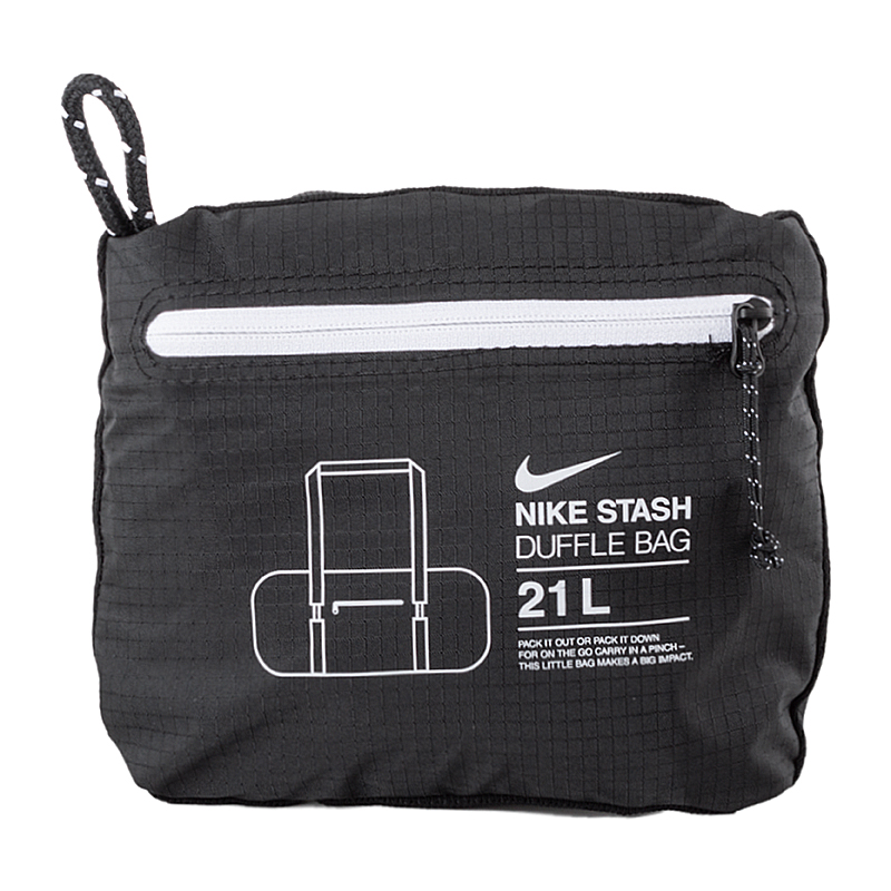 Сумка Nike NK STASH DUFF Унісекс р.MISC Чорний