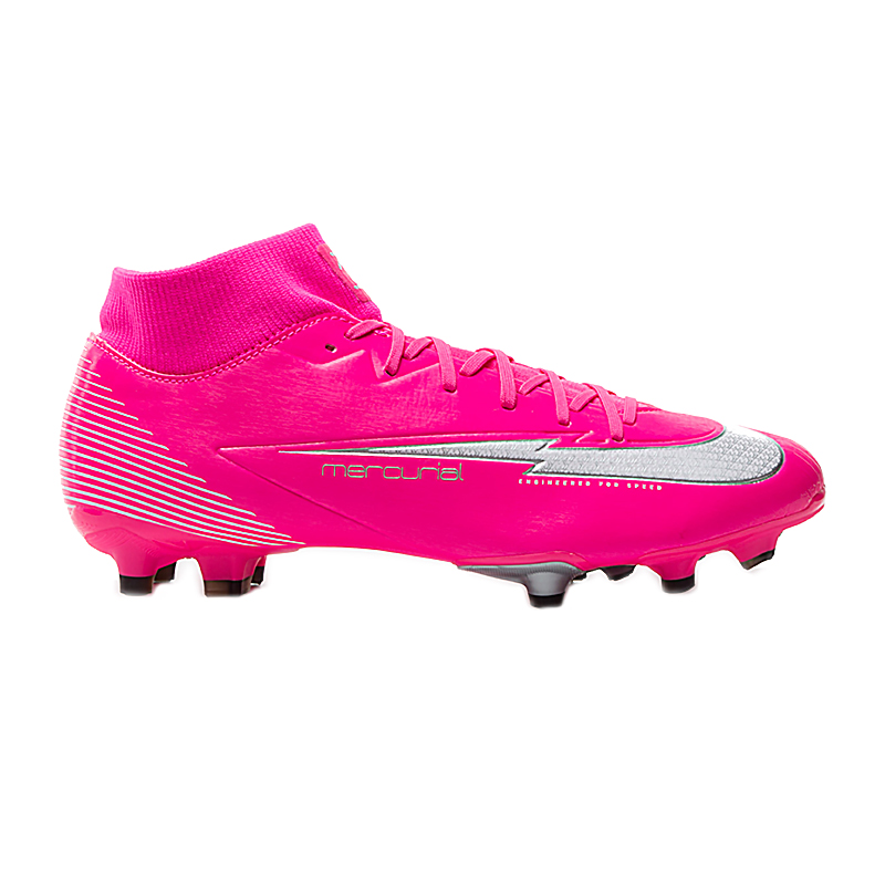 Бутси Nike SUPERFLY 7 ACADEMY KM FG/MG Унісекс р.44.5 Рожевий