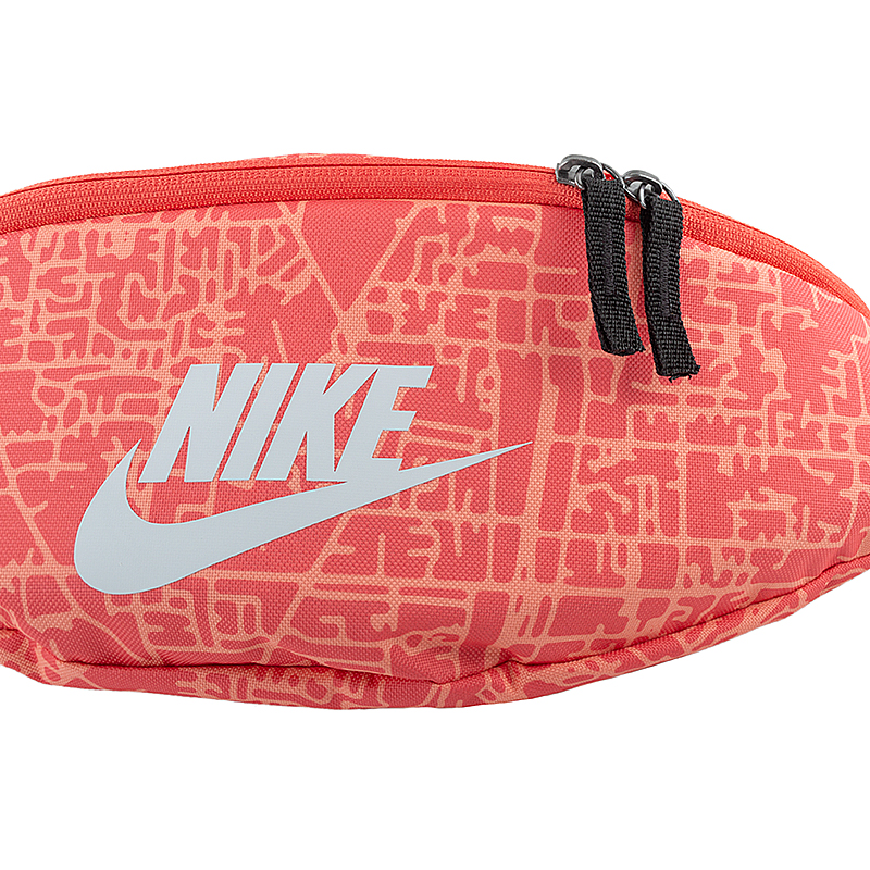 Сумка Nike NK HERITAGE WSTPCK FA21 AOP2 Унісекс р.MISC Помаранчевий