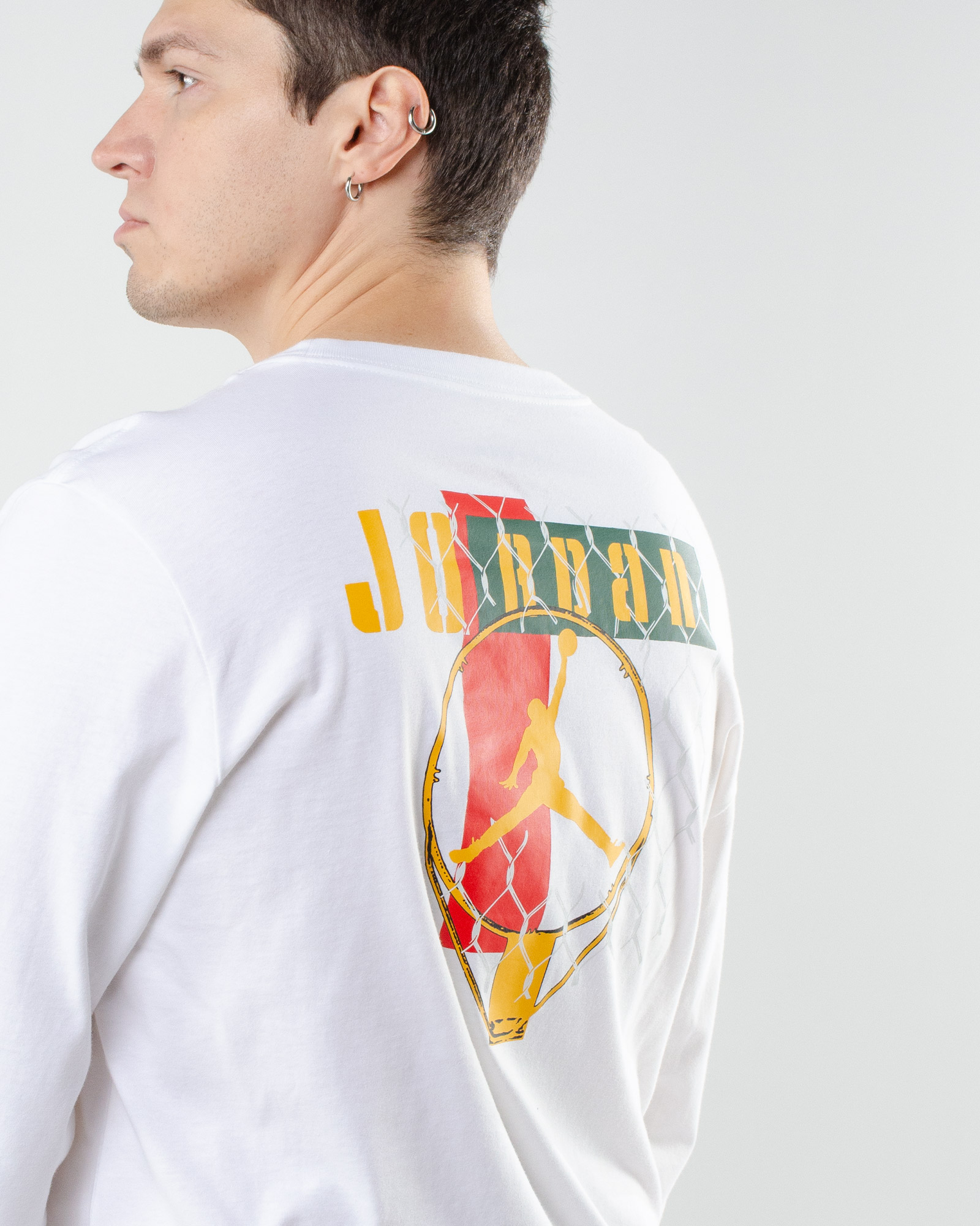 Футболка Jordan M J SPRT DNA LS CREW Чоловіча р.S