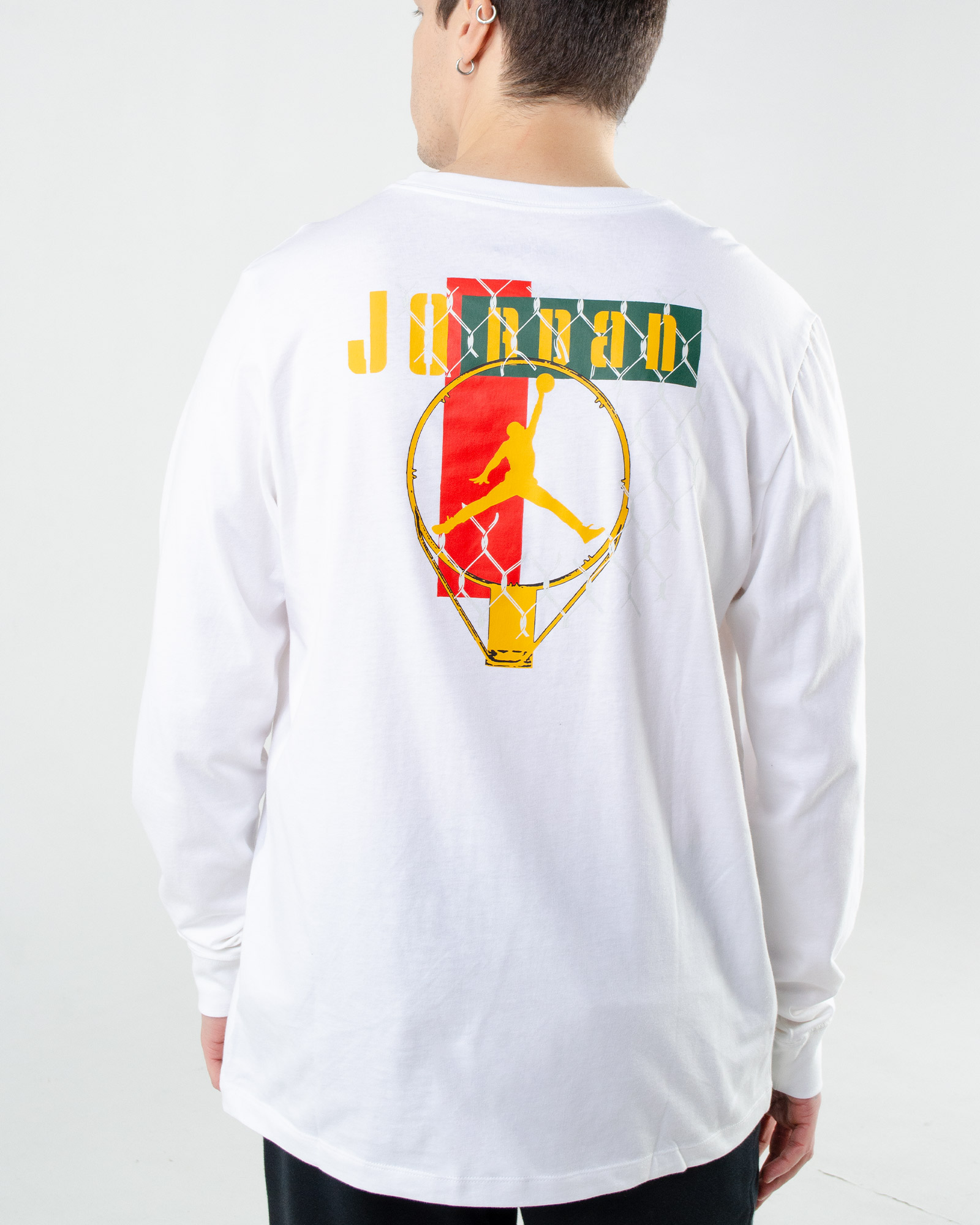 Футболка Jordan M J SPRT DNA LS CREW Чоловіча р.S