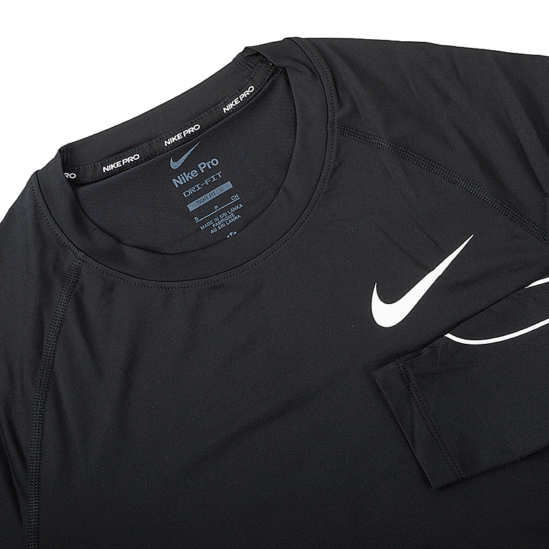 Футболка Nike M NP DF TIGHT TOP LS Чоловіки р.S