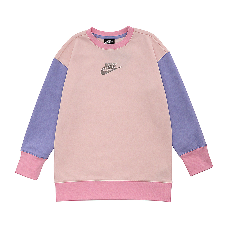 Толстовка Nike G NSW BF CREW Дівчинка (8-15) р.XL Рожевий