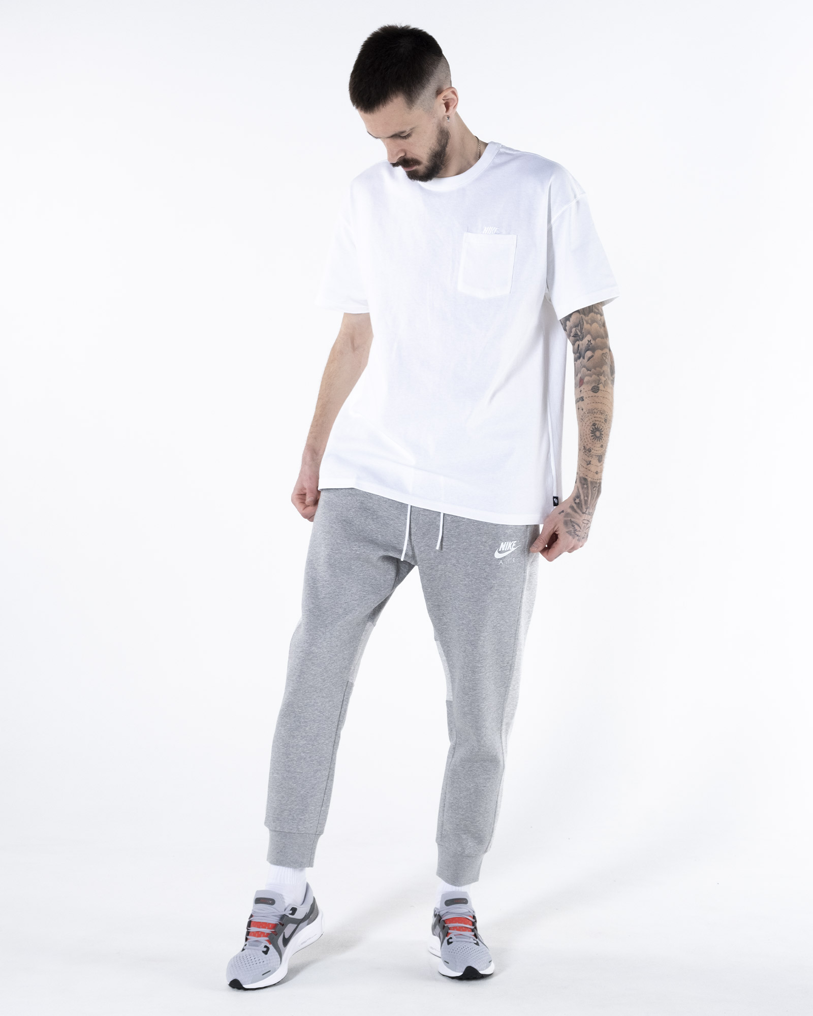 Брюки Nike M NSW AIR BB FLC PANT Чоловіча р.XL Сірий