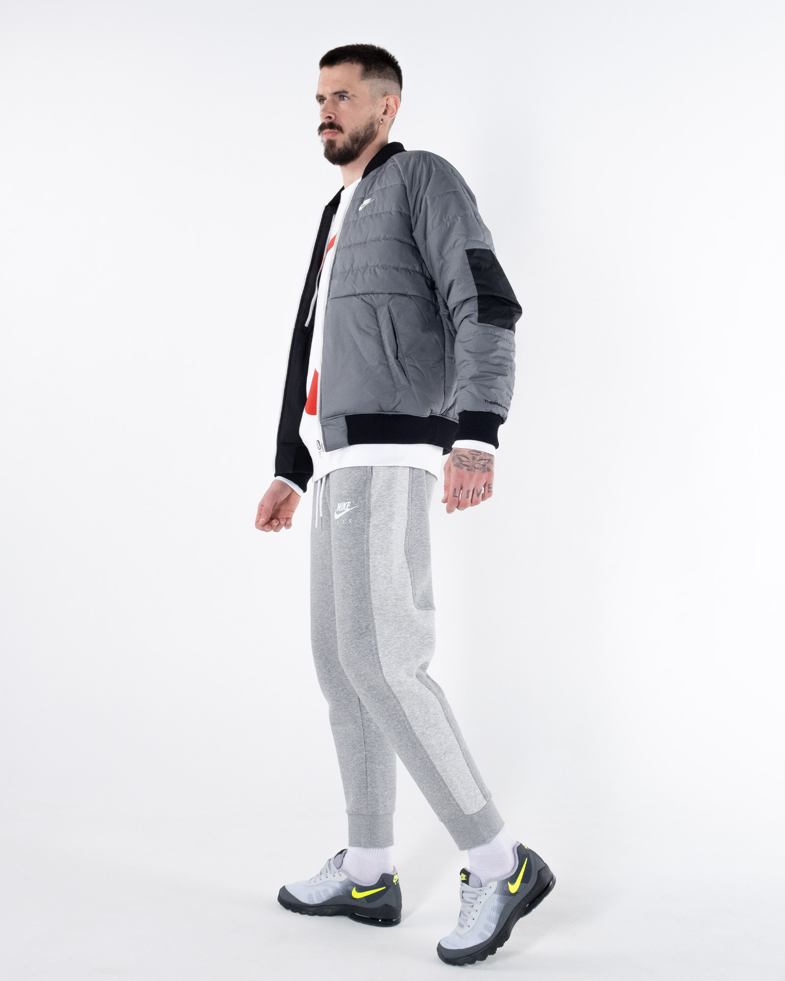 Куртка Nike M NSW TF RPL LEGACY REV BOMBER Чоловіча р.S