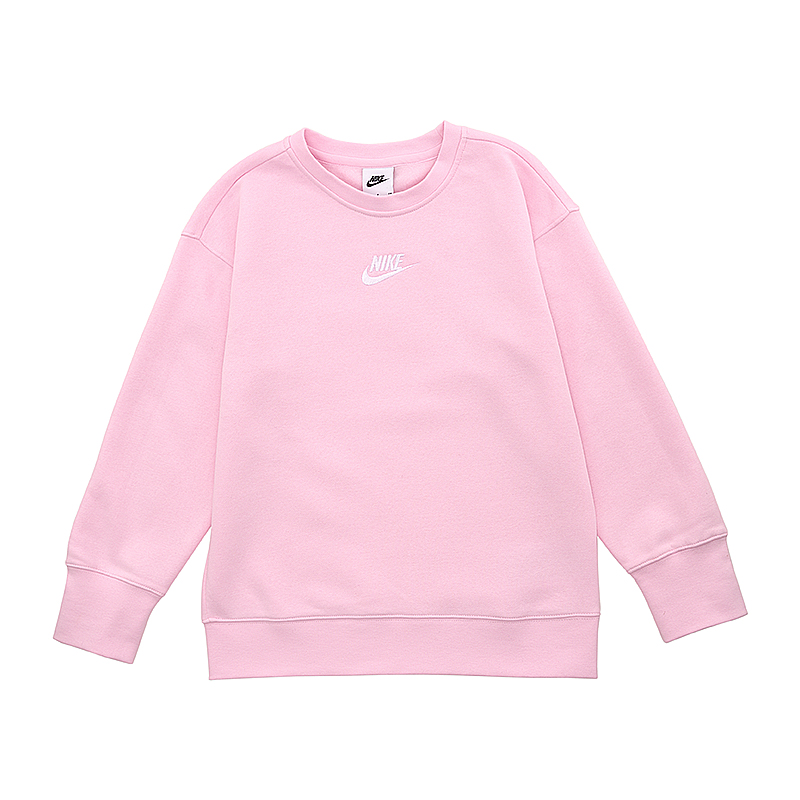 Кофта Nike G NSW CLUB FLC BF CREW LBR Дівчинка (8-15) р.XS