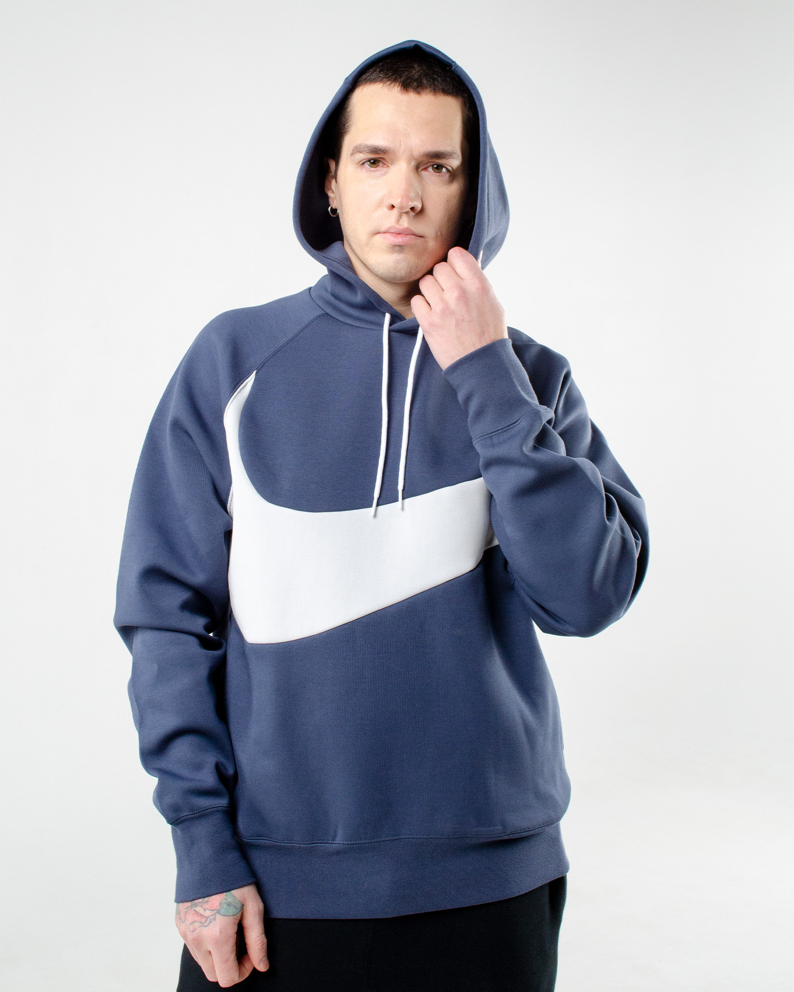 Кофта Nike M NSW SWOOSH TCH FLC PO HD Чоловіча р.S
