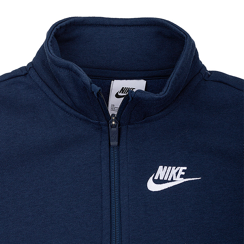 Кофта Nike B NSW CLUB HALF ZIP Хлопчик (8-15) р.XS