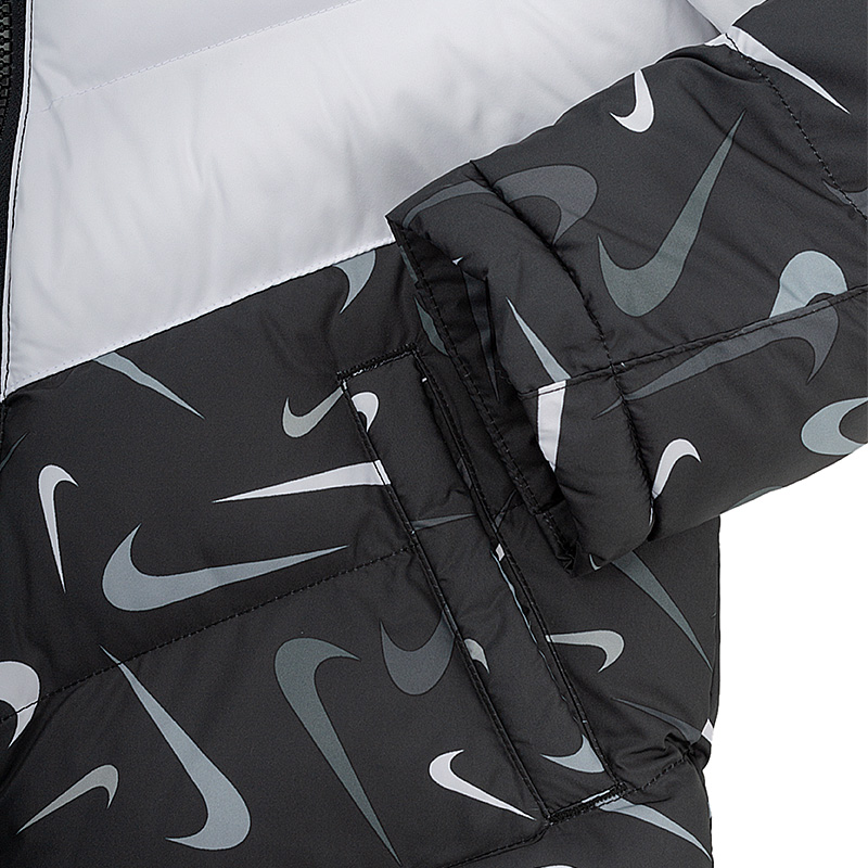 Куртка Nike U NSW SYNFIL JKT BRNDMK AOP Унісекс дитячий (8-15) р.XS