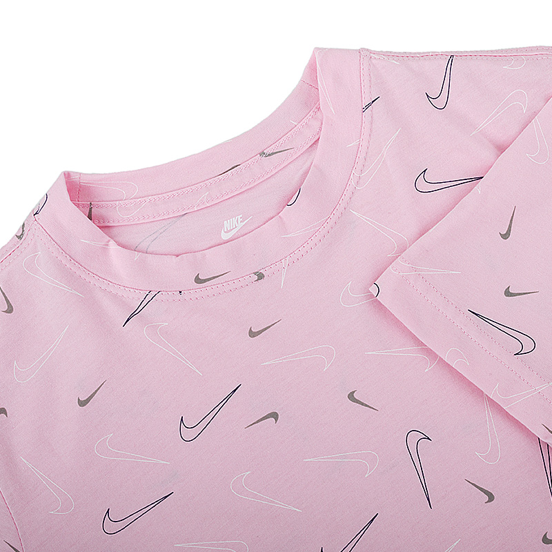Футболка Nike G NSW TEE BOXY SWSH FETTI Дівчинка (8-15) р.XS