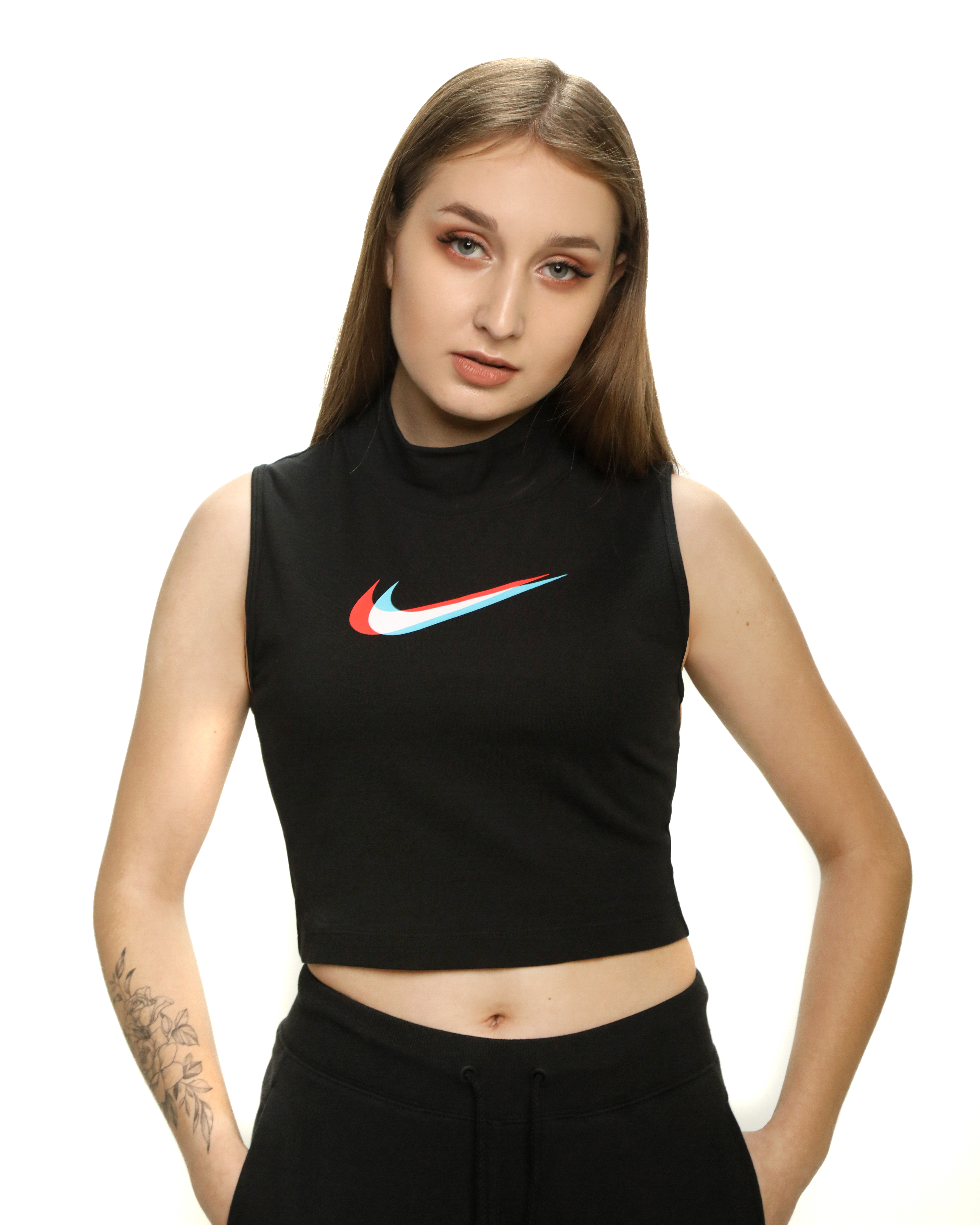 Футболка Nike W NSW TANK MOCK PRNT Жіноча р.XS
