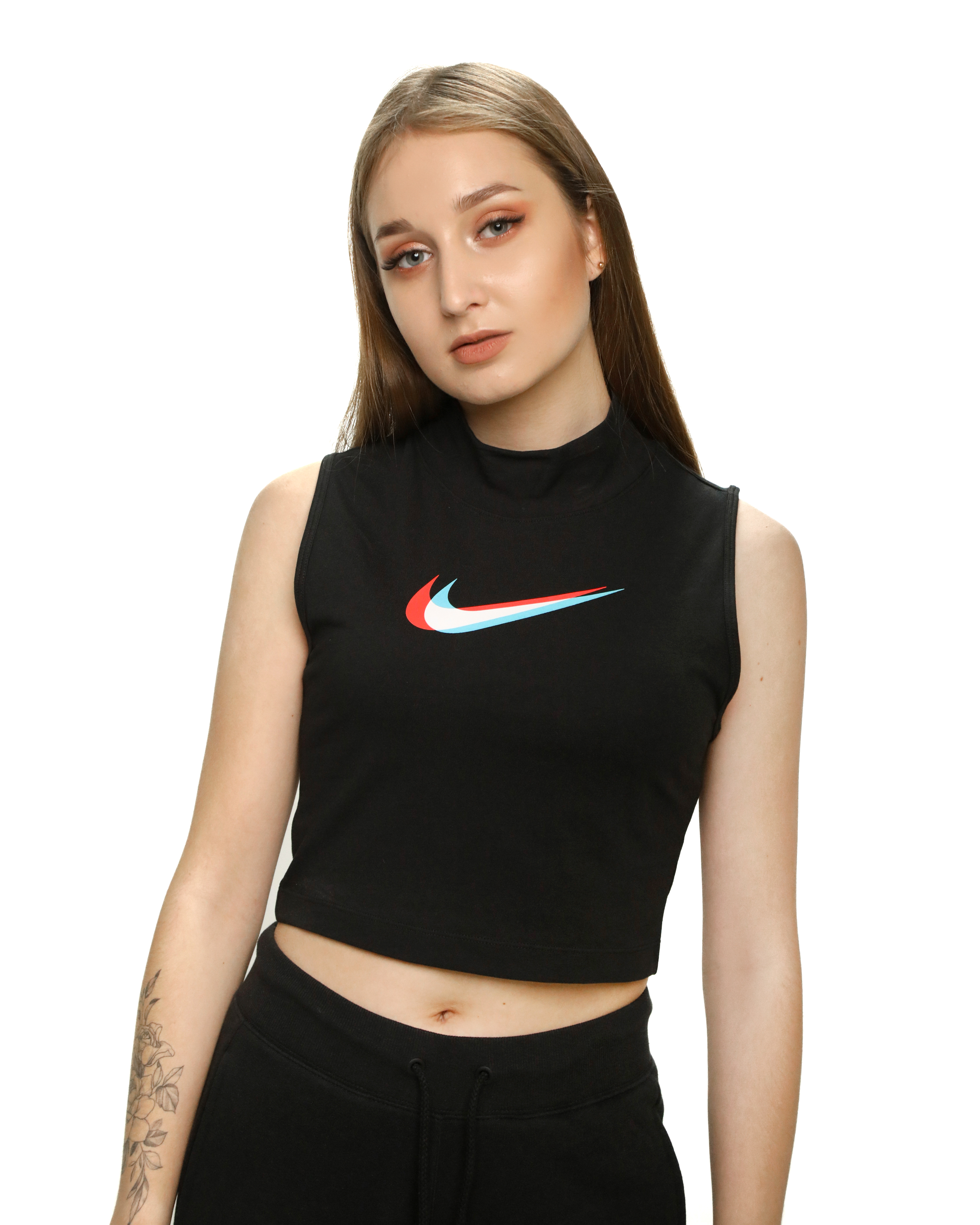 Футболка Nike W NSW TANK MOCK PRNT Жіноча р.XS