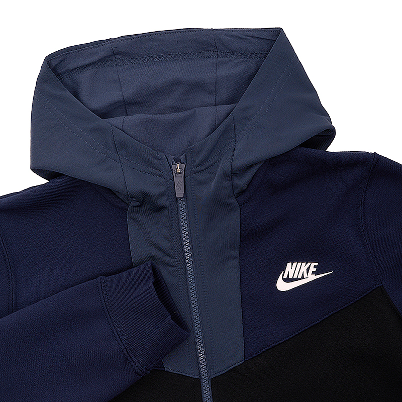 Кофта Nike B NSW HYBRID FLC FZ HOODIE BB Хлопчик (8-15) р.XL
