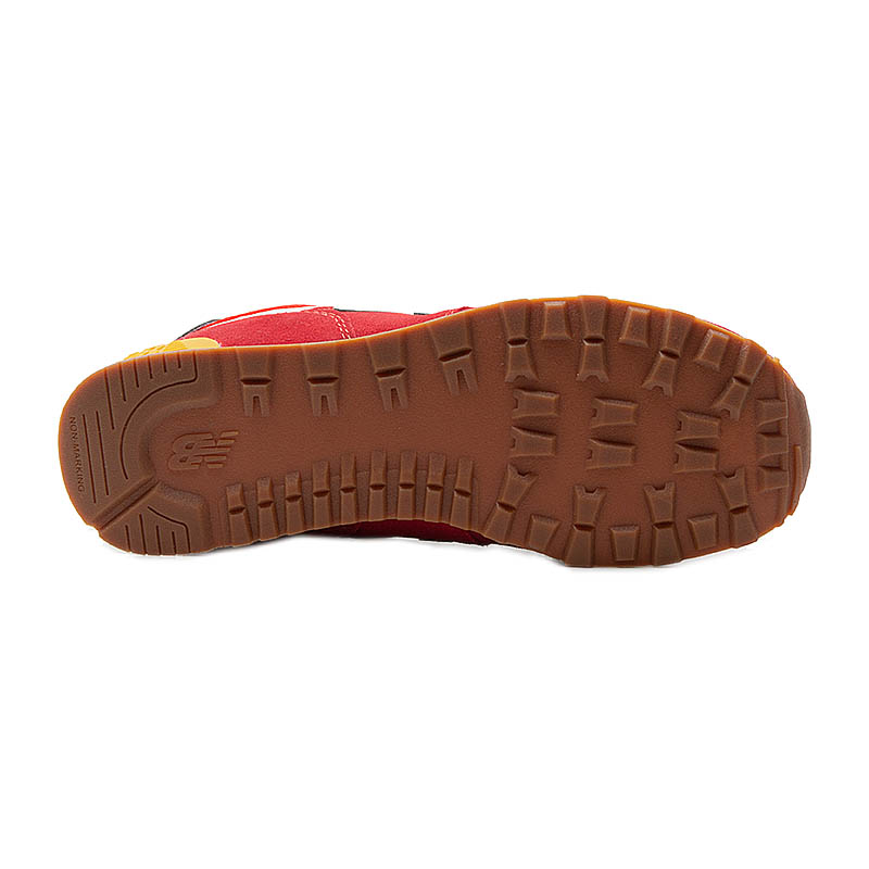 Кросівки New Balance 574 Унісекс (8-15) р.37 Комбінований/Червоний