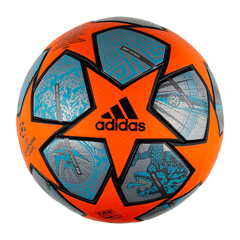 М'яч Adidas FINALE PRO WTR Унісекс р.5 Комбінований/Помаранчевий