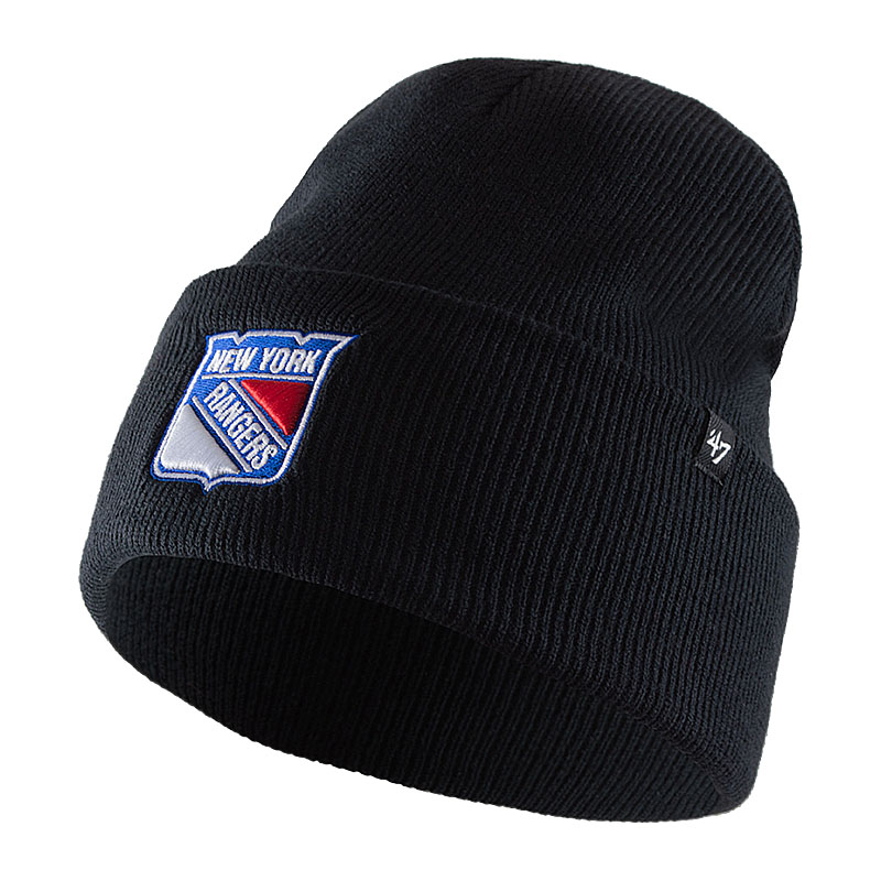 Шапка 47 Brand NHL NEW YORK RANGERS Унісекс р.MISC Чорний