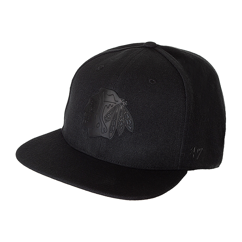 Бейсболка 47 Brand MATTE '47 CAPTAIN CHICAGO BLAC Унісекс р.MISC Чорний
