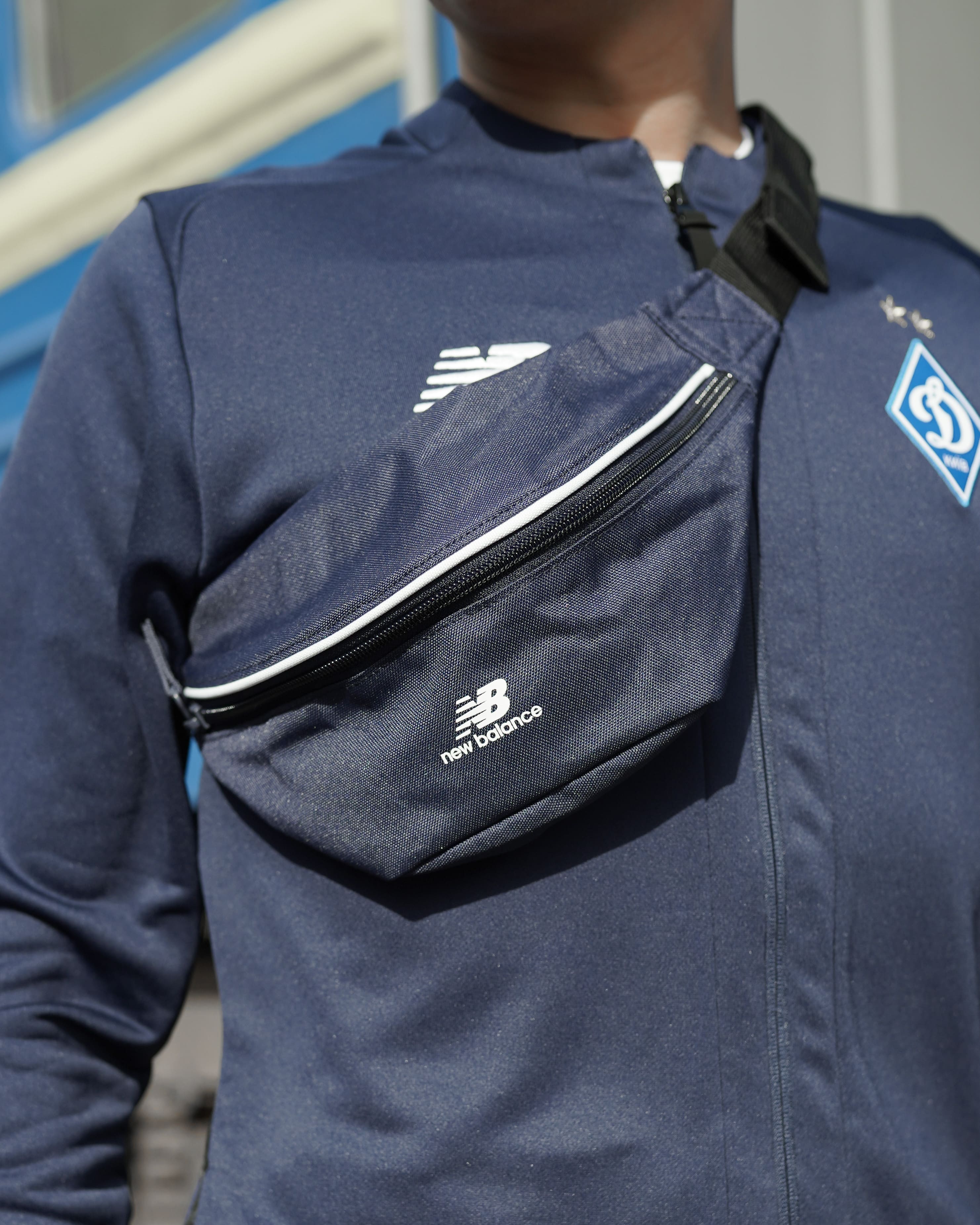 Сумка на пояс New Balance NB CLASSIC WAIST Унісекс р.MISC Синій