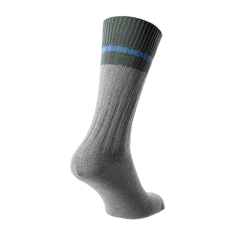 Шкарпетки New Balance Lf Low Gauge Embr Crew 1 Pair Унісекс р.43-46 Сірий