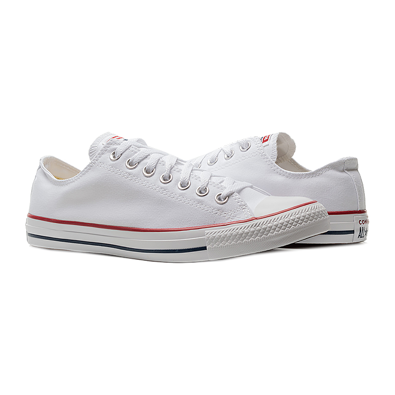 Кеди Converse ALL STAR OX OPTICAL WHITE Унісекс р.42 Комбінований/Білий
