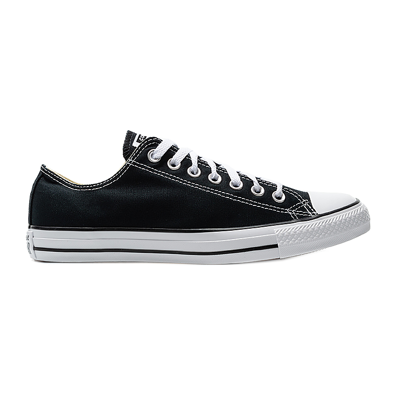 Кеди Converse ALL STAR OX BLACK Унісекс р.41 Чорний/Білий