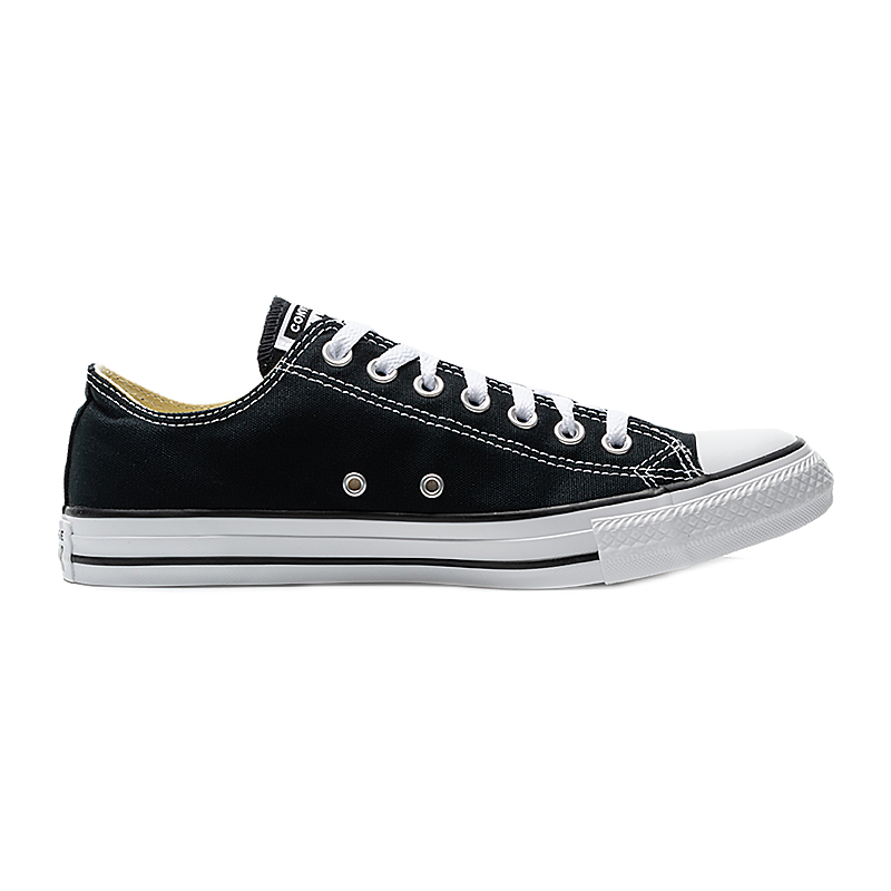 Кеди Converse ALL STAR OX BLACK Унісекс р.41 Чорний/Білий