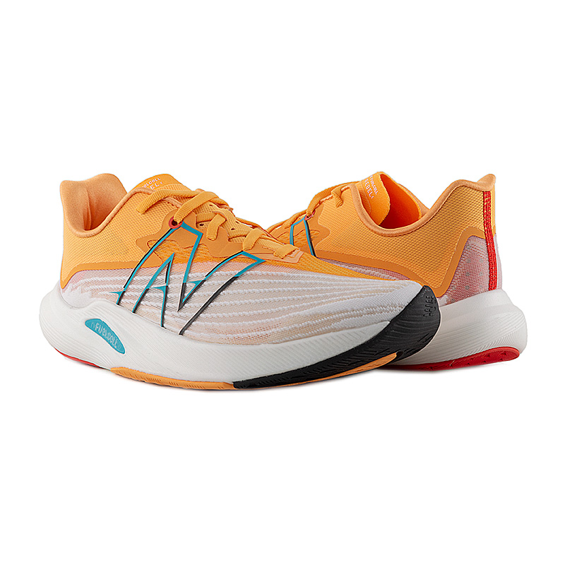 Кросівки New Balance FuelCell Rebel Чоловіки р.44 Комбінований/Помаранчевий