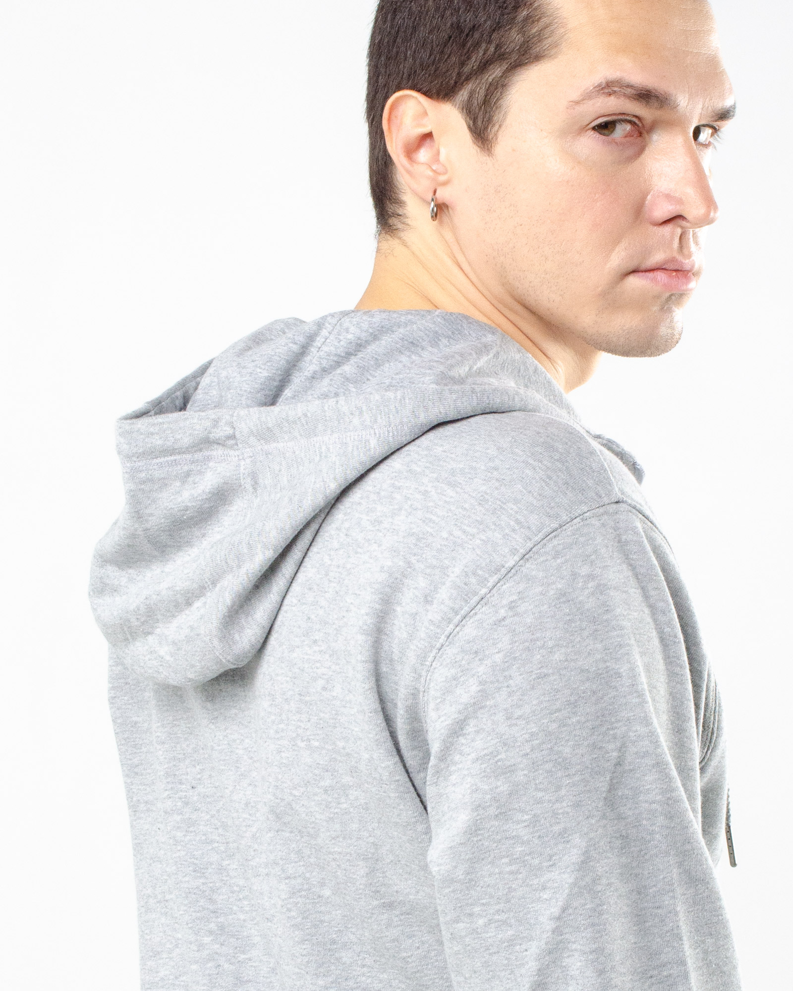 Кофта New Balance Ess Stacked FZ Чоловіча р.S