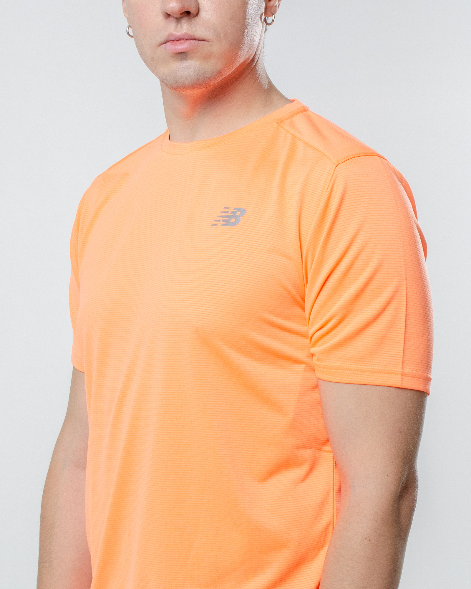 Футболка New Balance Accelerate SS Чоловіча р.S Помаранчевий