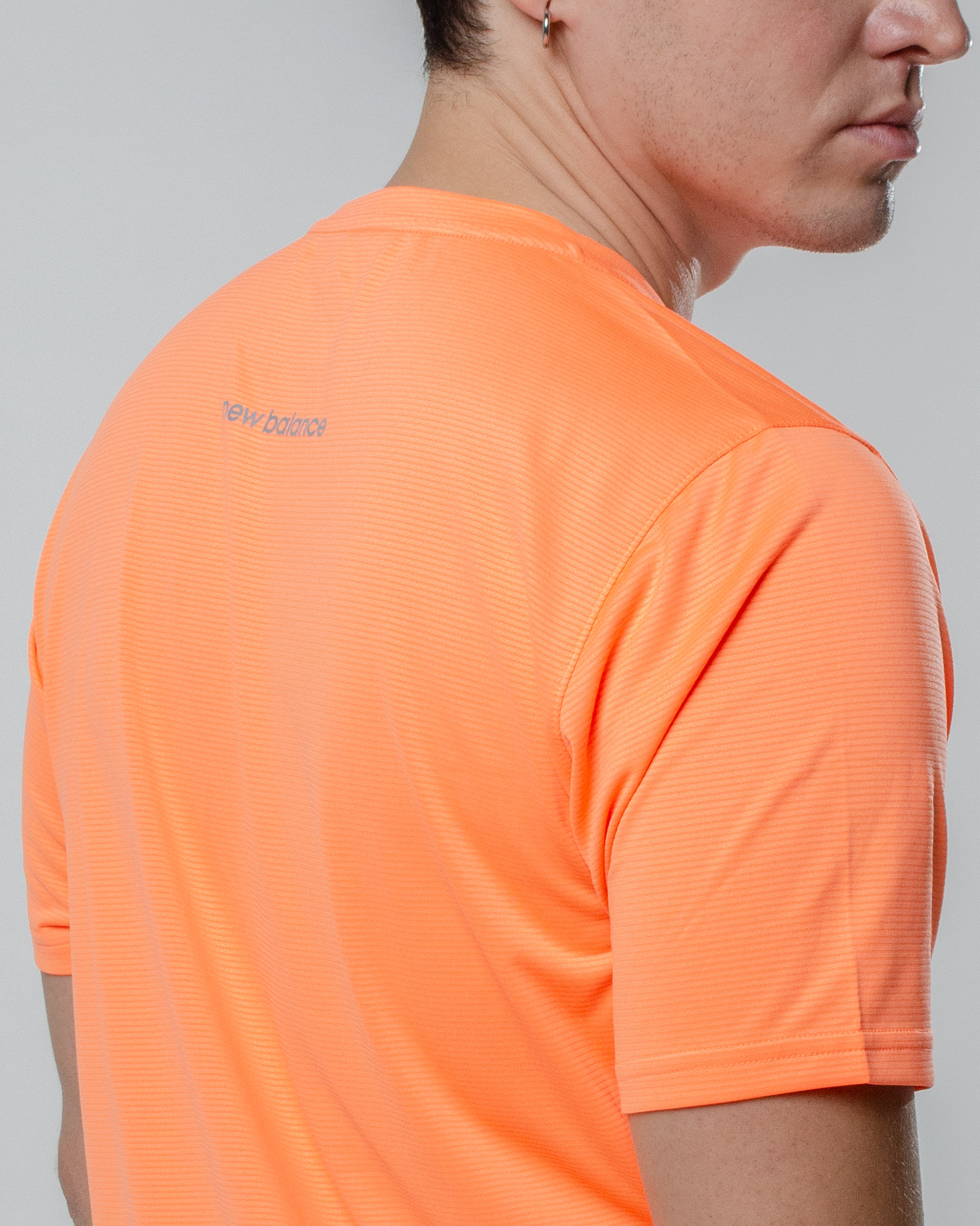 Футболка New Balance Accelerate SS Чоловіча р.S Помаранчевий