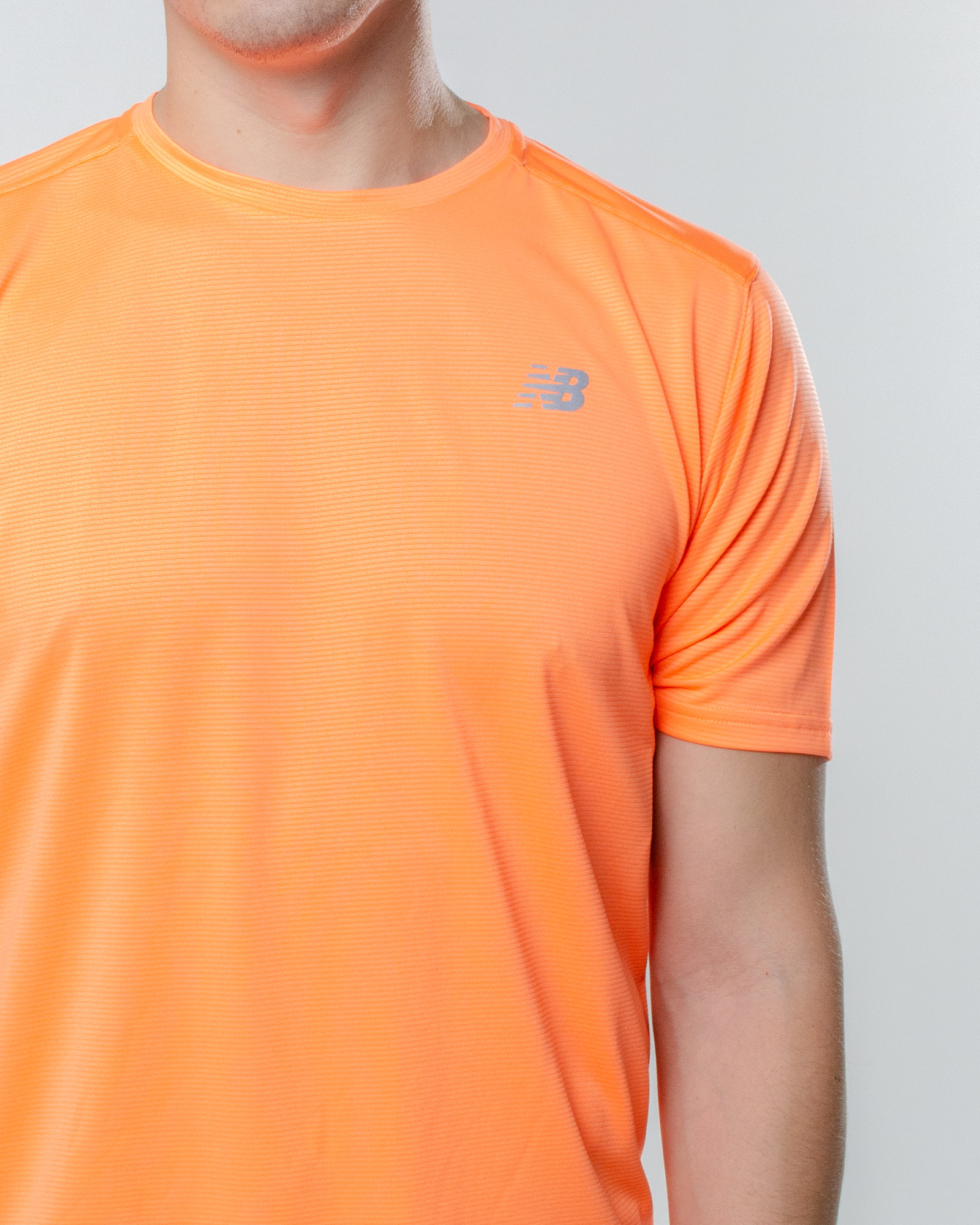 Футболка New Balance Accelerate SS Чоловіча р.S Помаранчевий