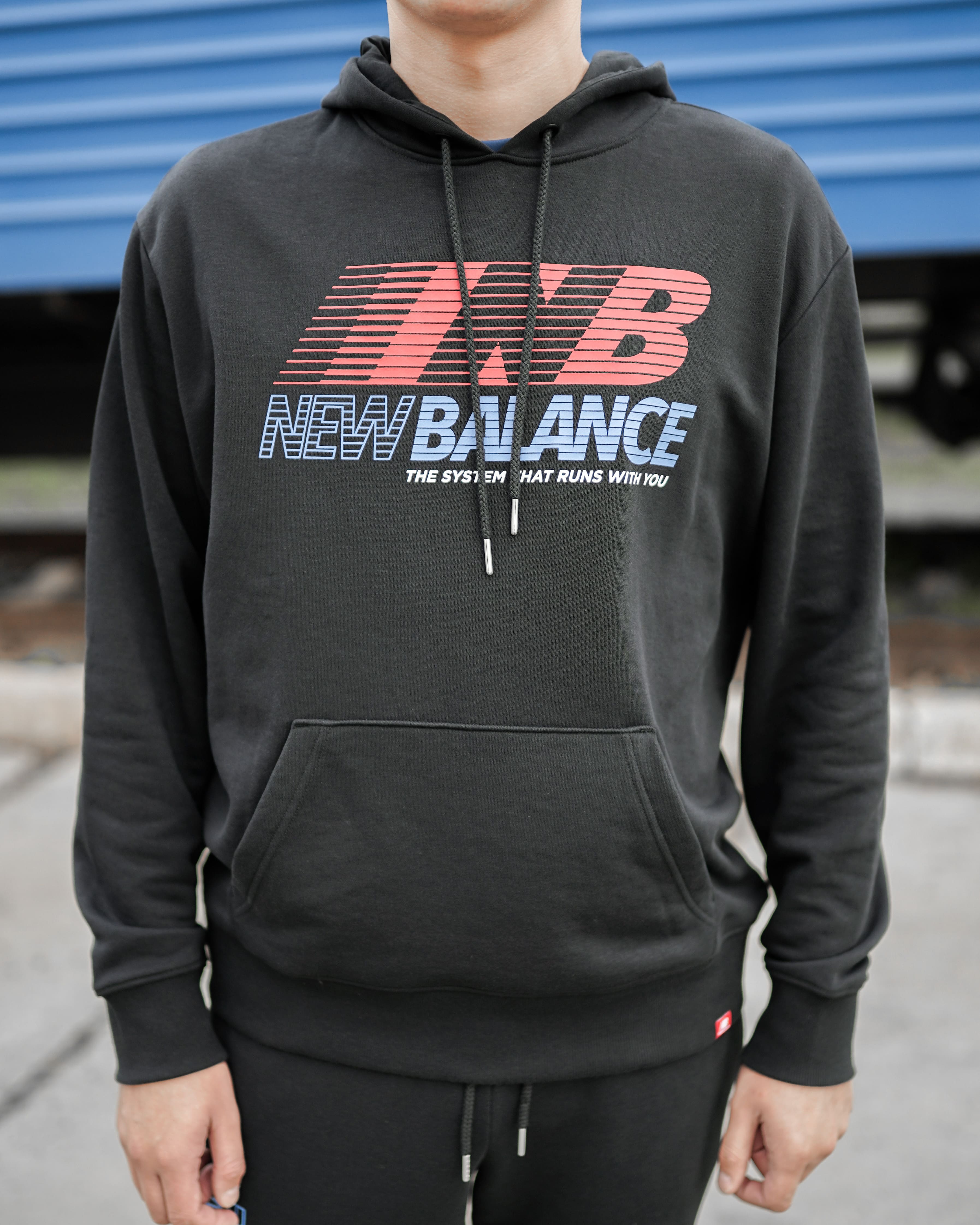 Кофта New Balance NB ESSENTIALS SPEED Чоловіча р.S Чорний