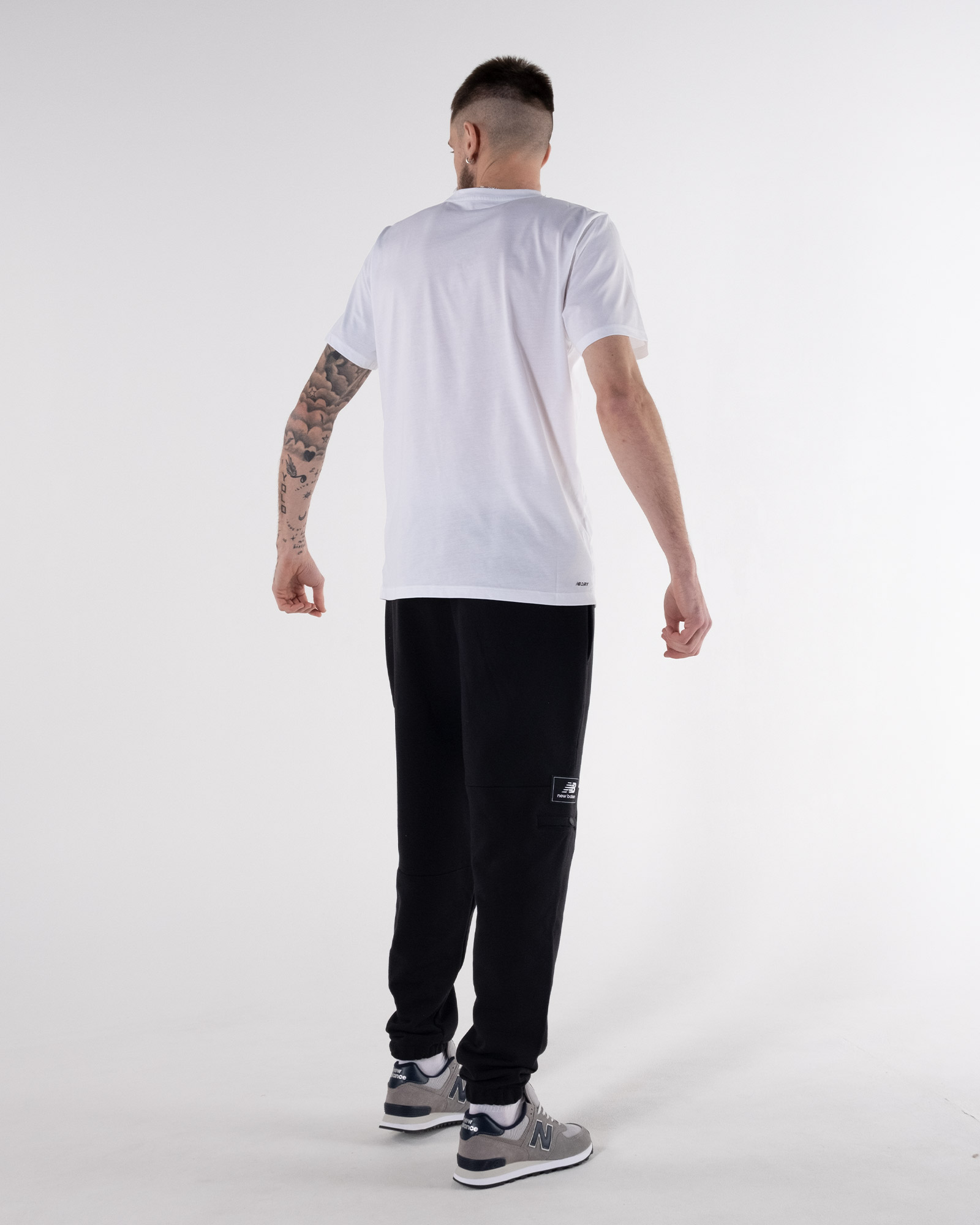 Футболка New Balance Gr Heathertech Чоловіча р.S Білий