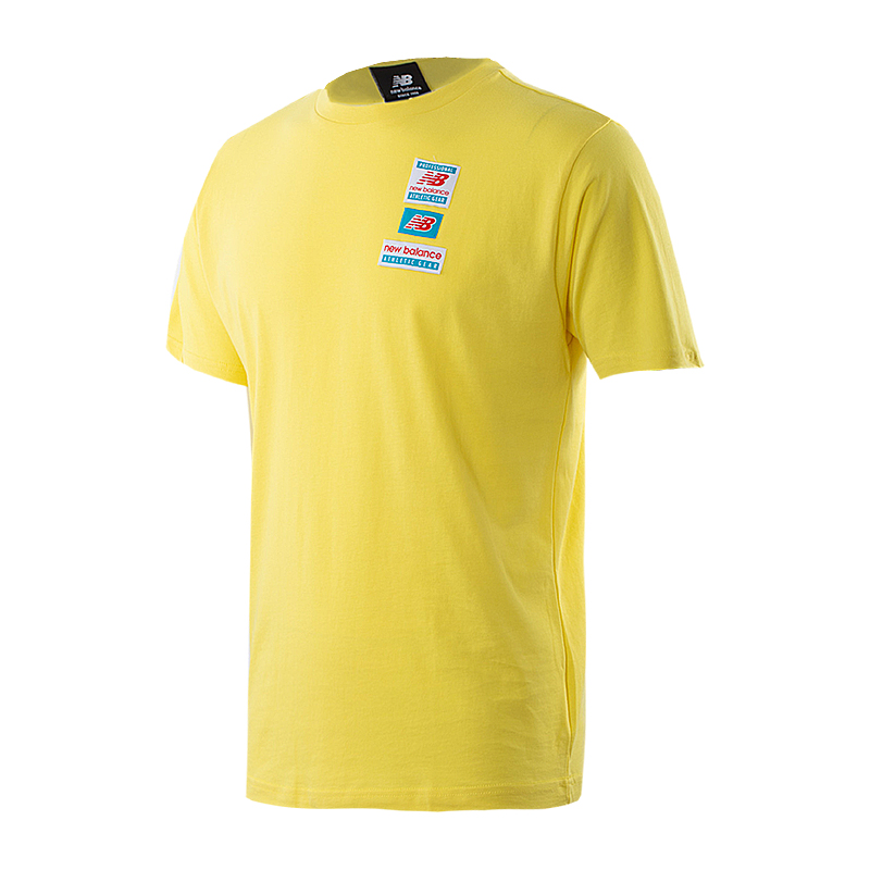 Футболка New Balance Essentials Tag Чоловіча р.S Жовтий