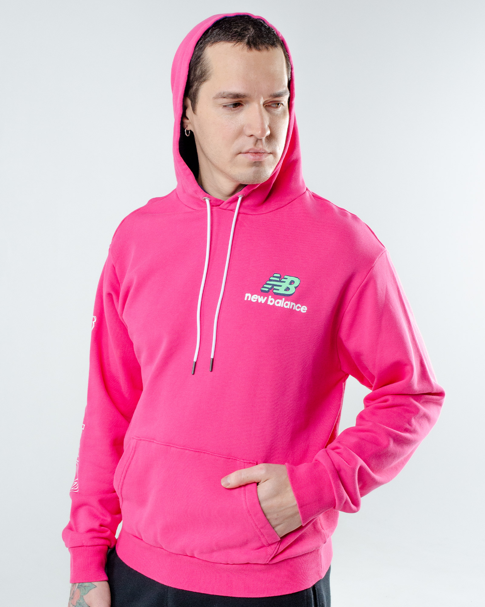 Худі New Balance Athletics Clash Чоловіча р.S