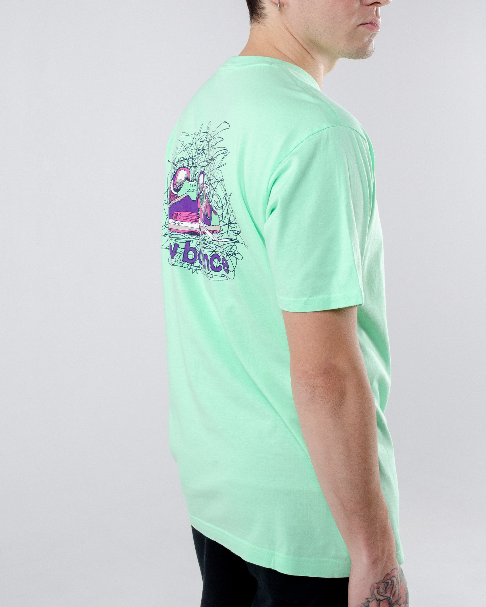 Футболка New Balance Athletics Clash Gr Чоловіча р.S