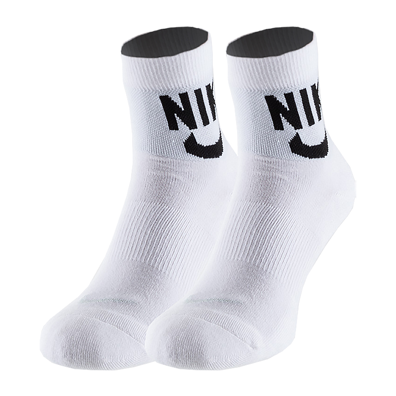 Шкарпетки Nike U NK HERITAGE ANKLE 2PR Унісекс р.38-42 Білий
