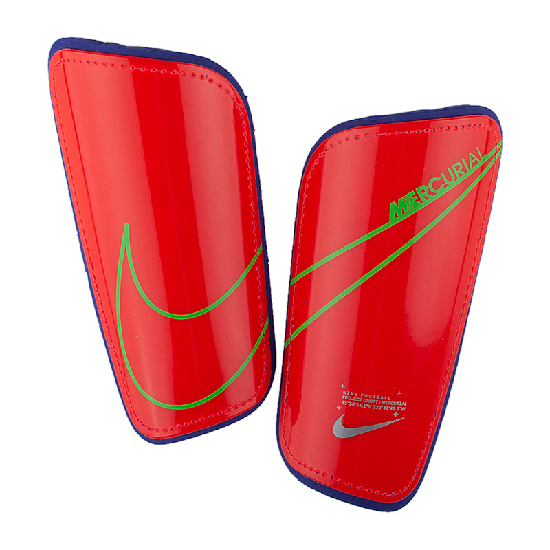 Щитки Nike Mercurial Hardshell Унісекс р.M Синій/Помаранчевий