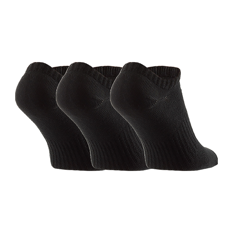 Шкарпетки Nike U NK EVERYDAY LTWT NS 3PR Унісекс р.46-50 Чорний