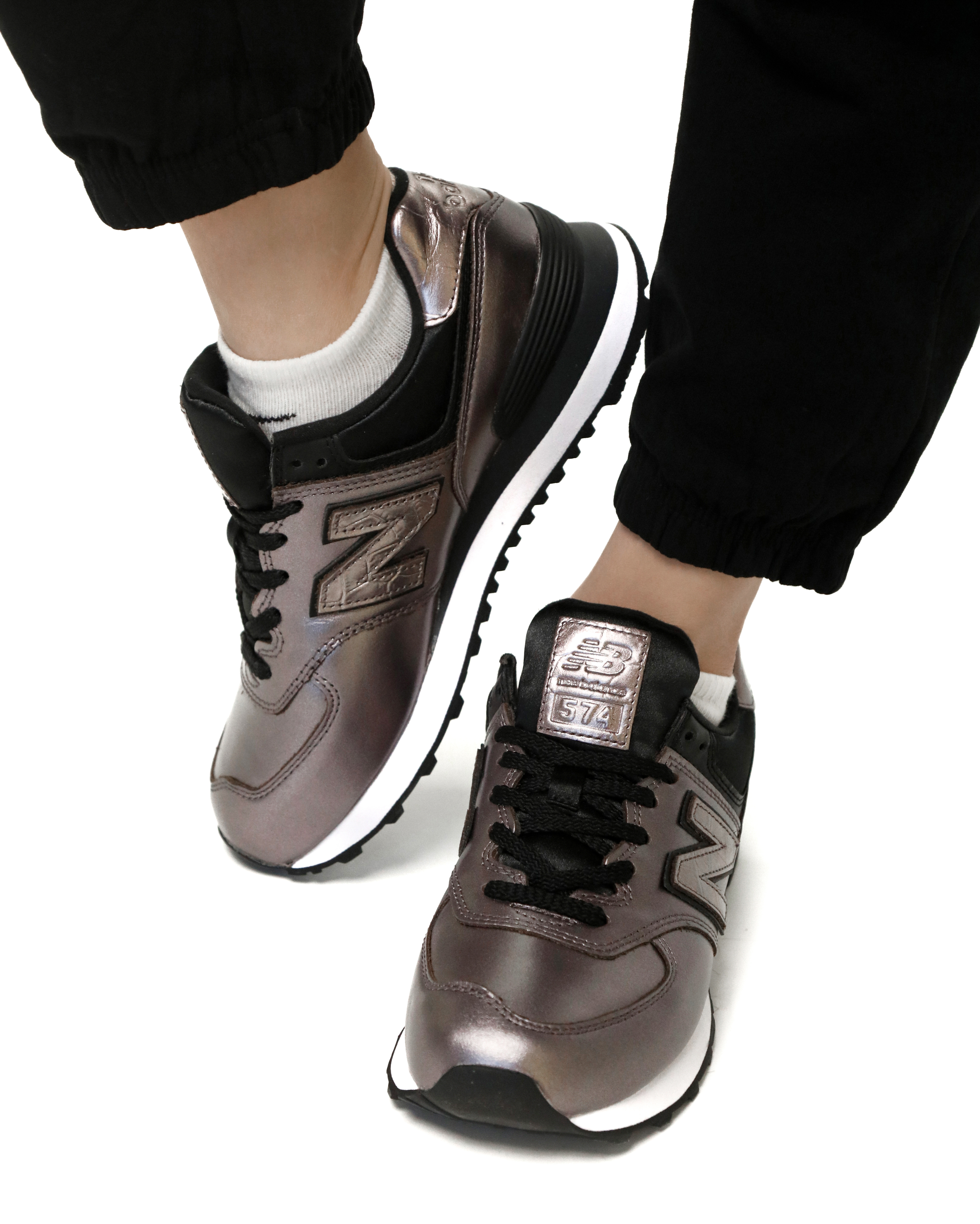 Кросівки New Balance 574 Metallic Жіноча р.36.5
