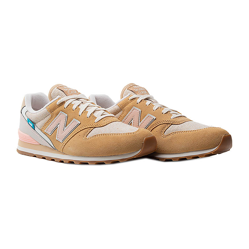 Кросівки New Balance 996 Canvas Жінки р.36.5 Комбінований/Помаранчевий