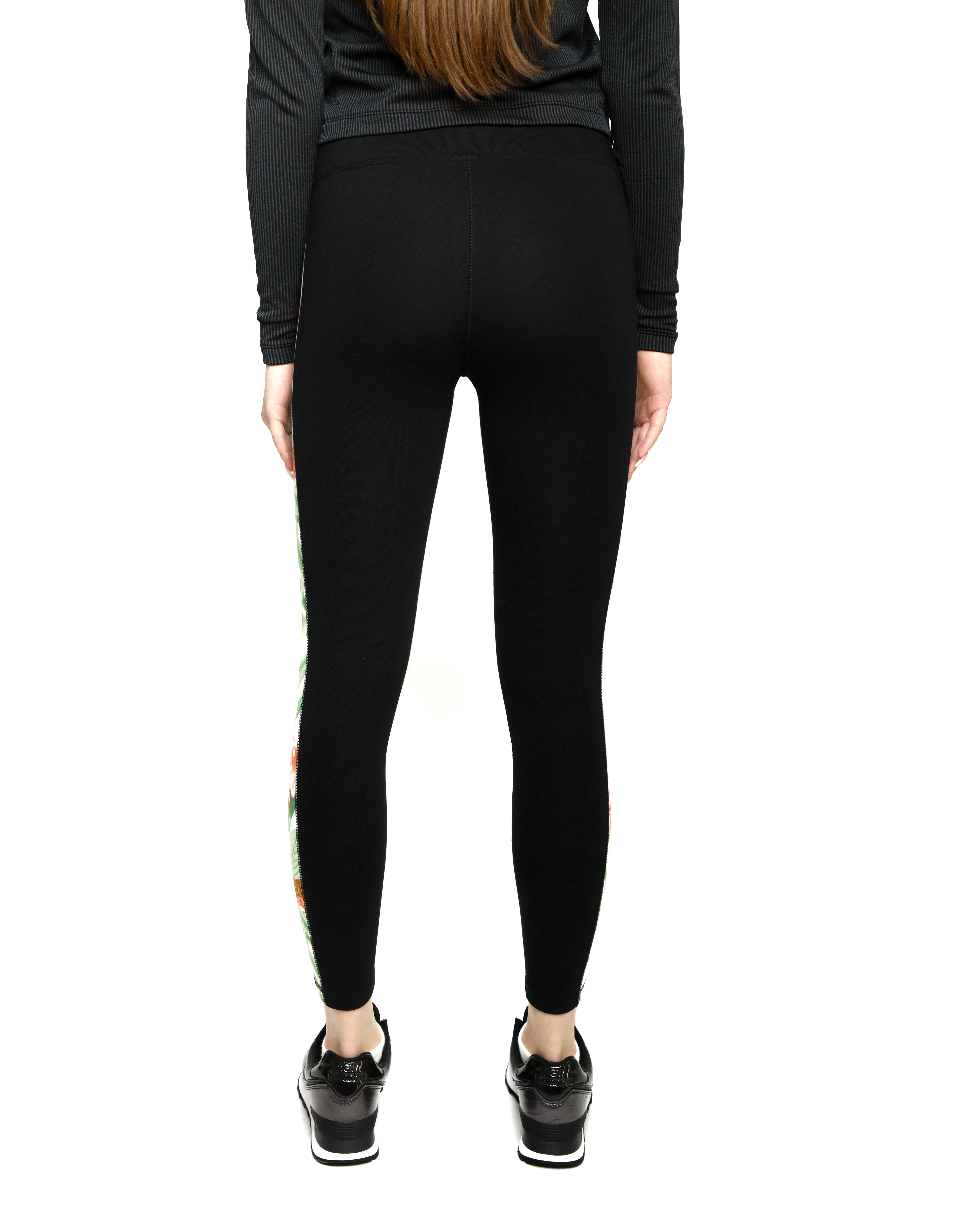 Легінси New Balance Ess Botanical Legging Жіноча р.XS Чорний