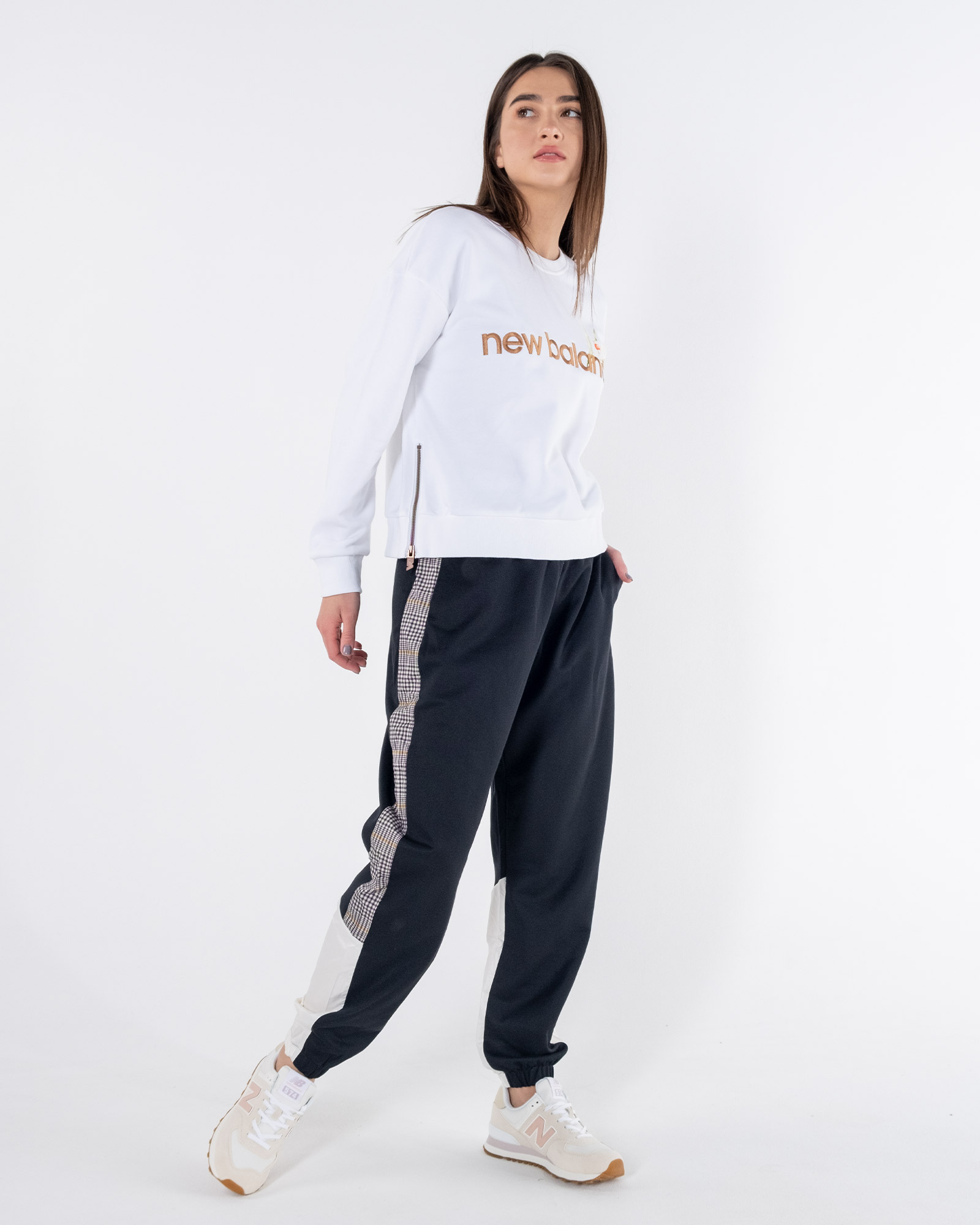 Реглан New Balance Ess Botanical Жіноча р.XS Білий