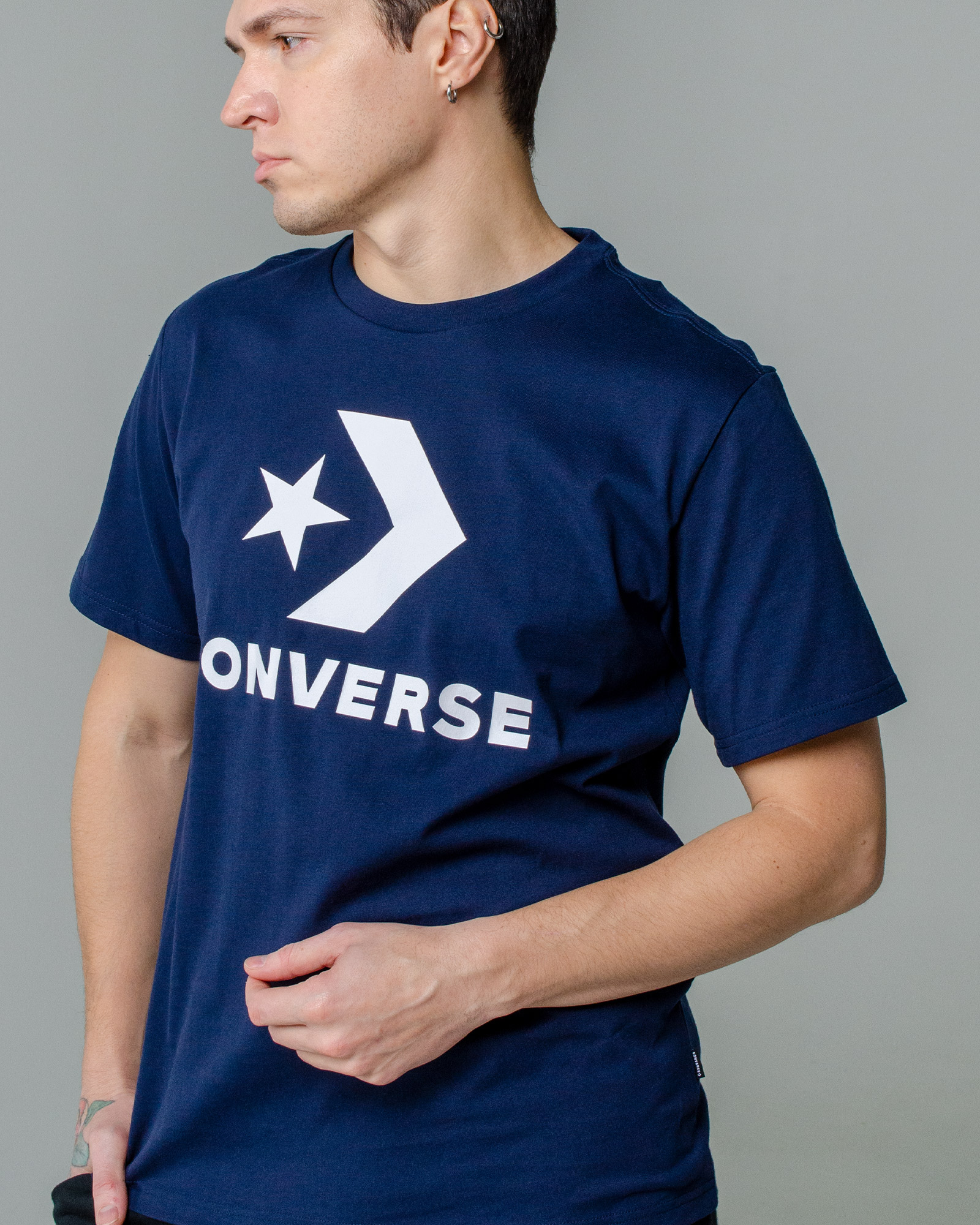 Футболка Converse Star Chevron Tee Чоловіча р.XS