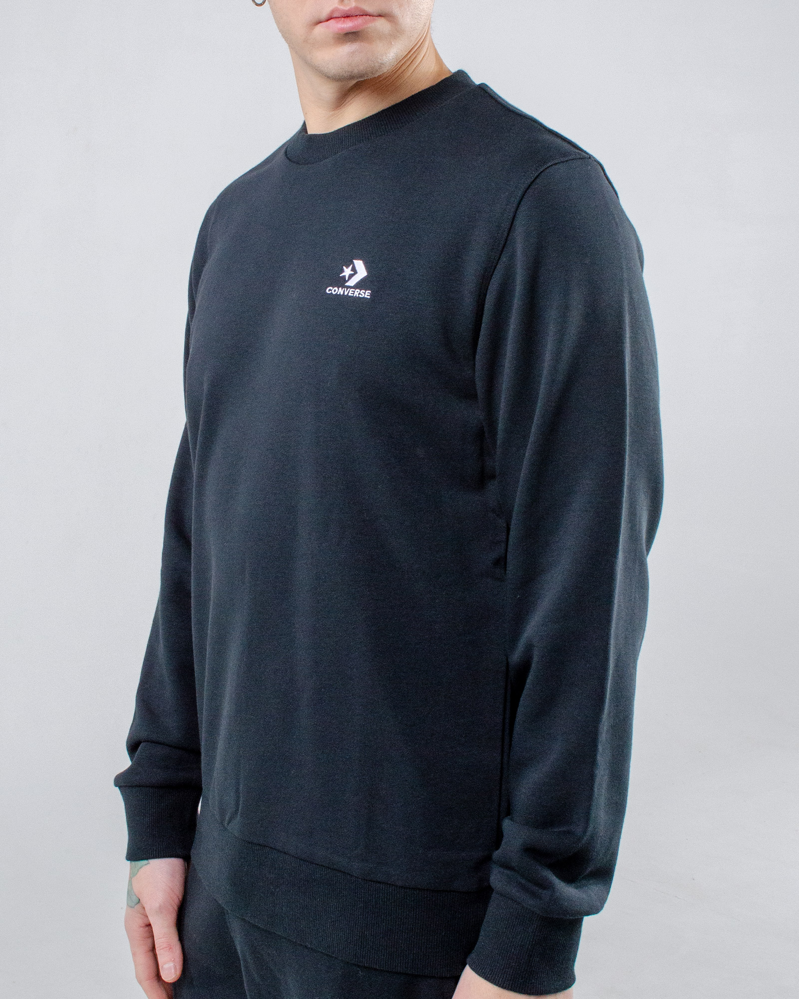 Кофта Converse Embroidered Star Chevron Crew FT Чоловіча р.XS